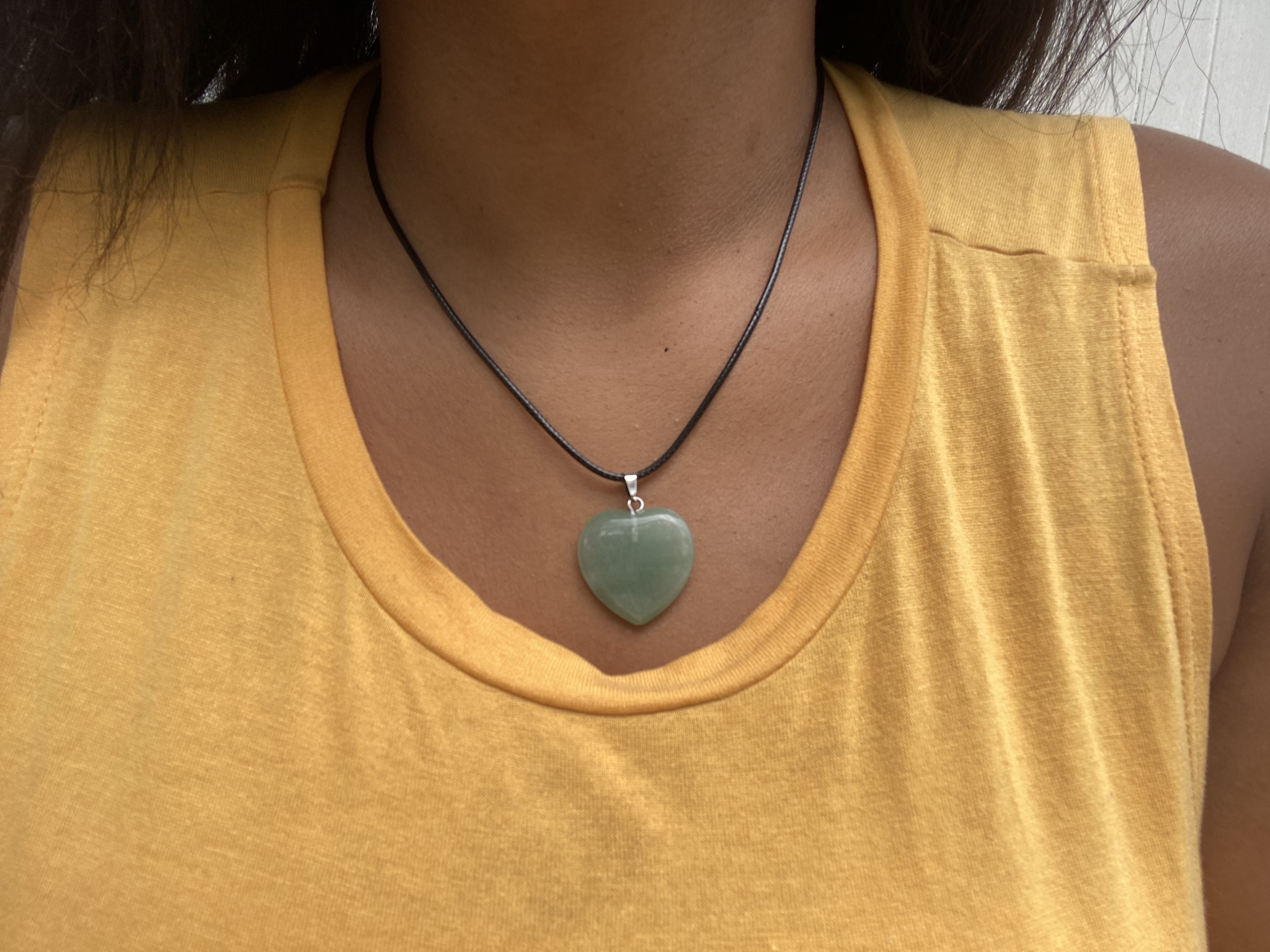 Miniatura 4 de Collar Corazón Aventurina